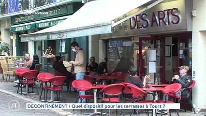 DECONFINEMENT / Quel dispositif pour les terrasses à Tours ?