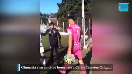 Gimnasia y su emotivo homenaje a Carlos Timoteo Griguol