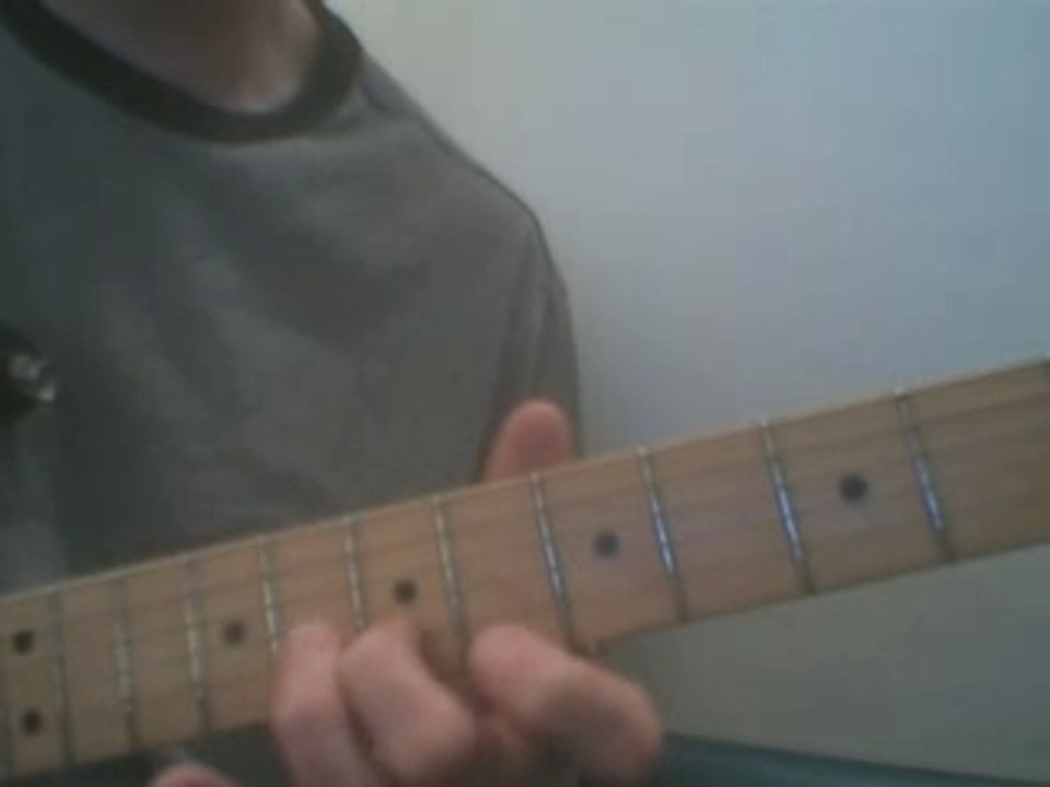 Rock Guitar Lick with delay effect