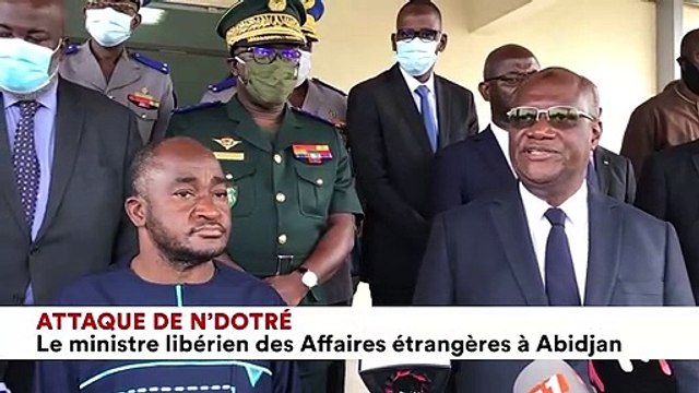 Défense : Le ministre libérien des Affaires Etrangères à Abidjan suite aux attaques de N'Dotré