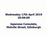 Japanese Consulate 17 April 2019 8pm