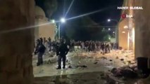 İsrail polisinin Mescid-i Aksa'da namaz kılan cemaate saldırısına ilişkin Türkiye'den tepki