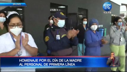 Homenaje por el Día de las Madres en el Hospital IESS Quito Sur