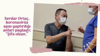 Serdar Ortaç koronavirüs aşısı oldu! O anları sosyal medyada paylaştı takipçilerini uyardı