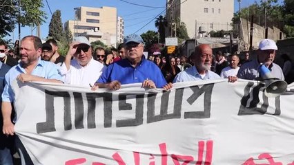 İsrail polisi, Şeyh Cerrah Mahallesindeki Filistinlilere destek veren Arap milletvekillerine saldırdı