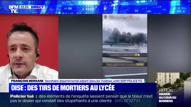 Tirs de mortier contre un lycée dans l’Oise: pour François Bersani, secrétaire départemental adjoint dans les Yvelines, la faille est en train de s'élargir