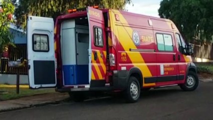 Idosa fica ferida ao cair dentro de casa no Bairro Pioneiros Catarinenses