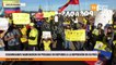 Colombianos marcharon en Posadas en repudio a la represión en su país