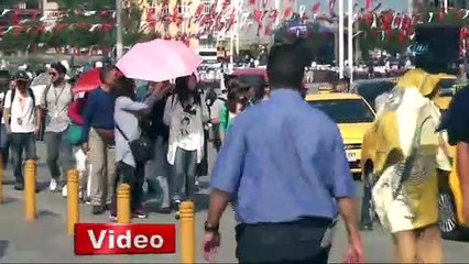 İstanbul’da termometreler 39 dereceyi gösterdi!