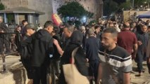 Los choques entre palestinos e israelíes llegan a Explanada de las Mezquitas