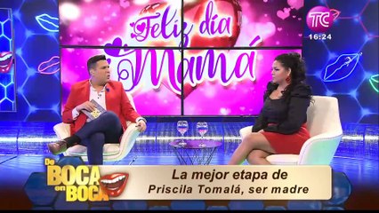 Priscila Tomalá rompe en llanto al ser sorprendida por su hija