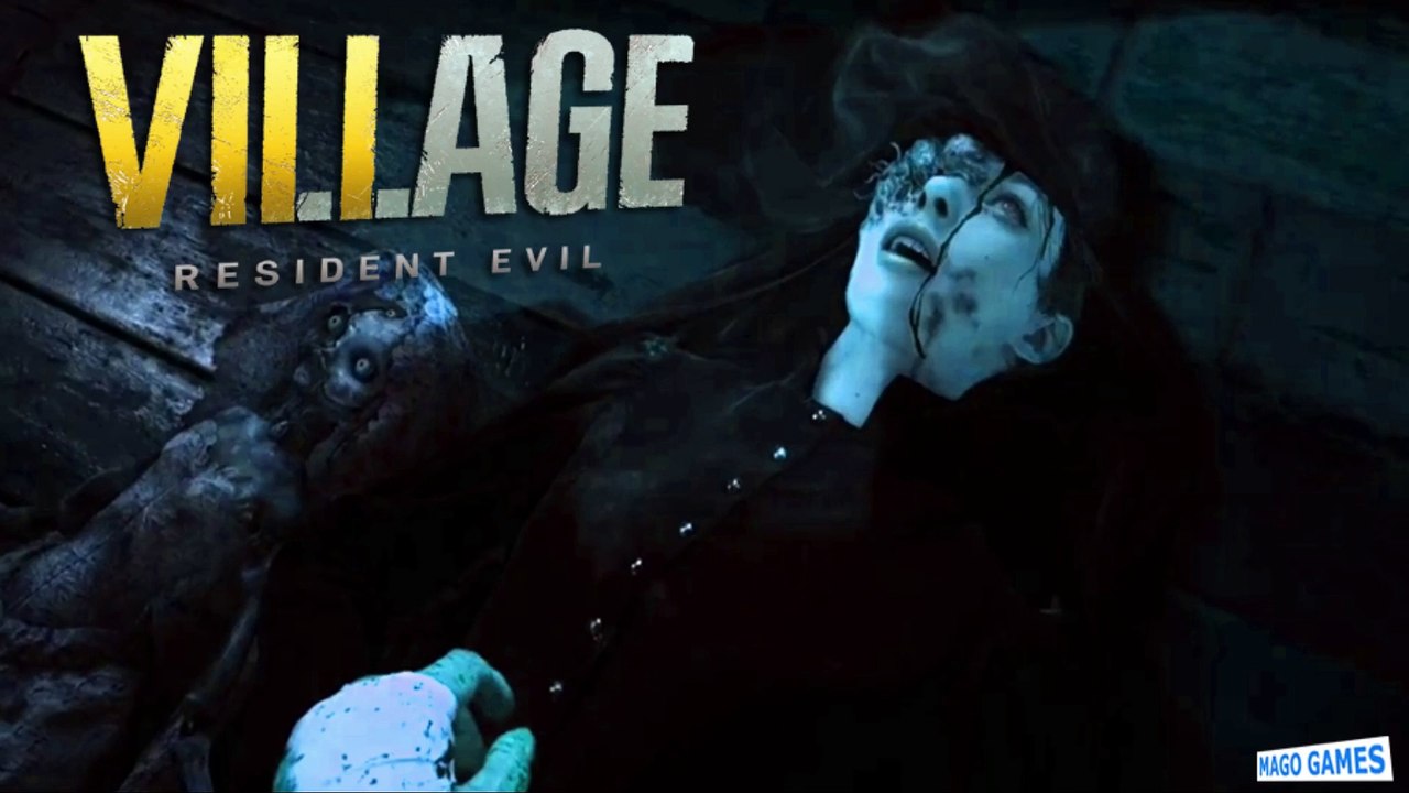 Resident Evil 8 Village Donna Beneviento & Angie (Matando a boneca)