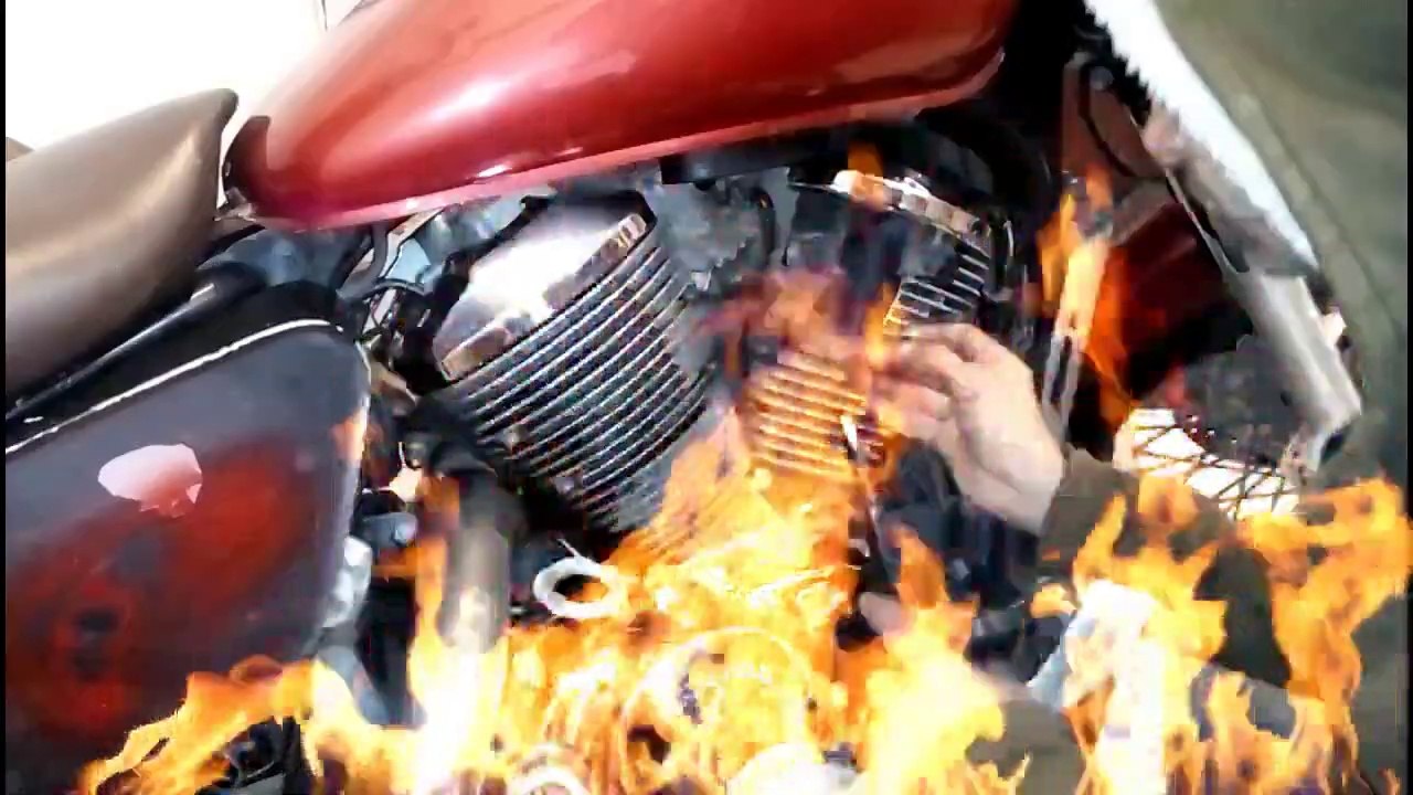 Honda shadow VT 750cc  Morocco (720P_HD)