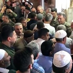 Orgeneral Akar, bayram namazını Tillo'da kıldı