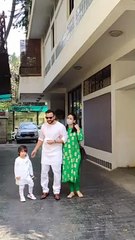 Saif Ali Khan , Kareena Kapoor with Taimur