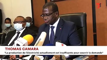 Thomas Camara : "la production de l'énergie est insuffisante pour couvrir la demande"