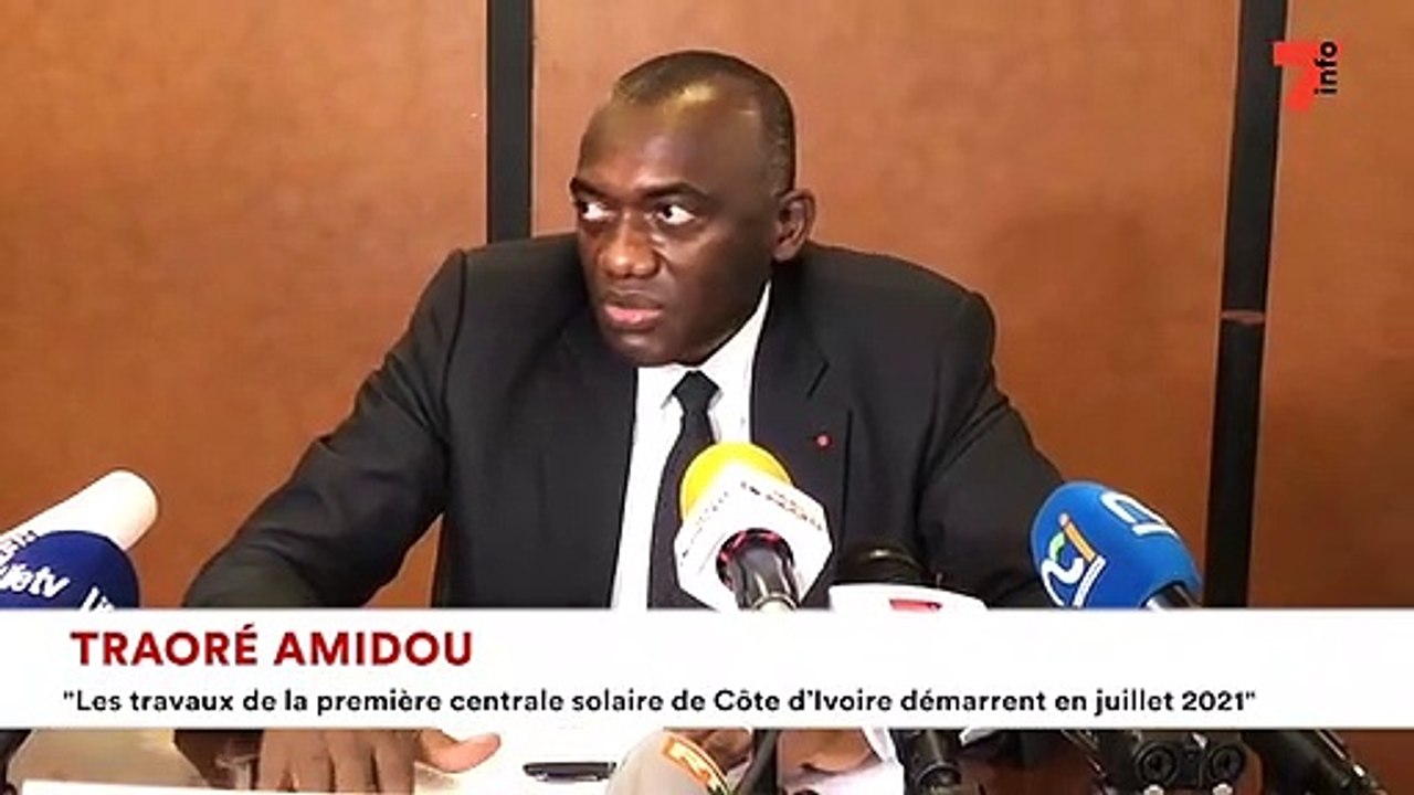 Traoré Amidou : "les travaux de la première centrale solaire de Cote d'Ivoire démarrent en Juillet 2021"