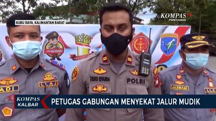 Jalur Mudik Disekat, Pengendara Diminta Berbalik Arah