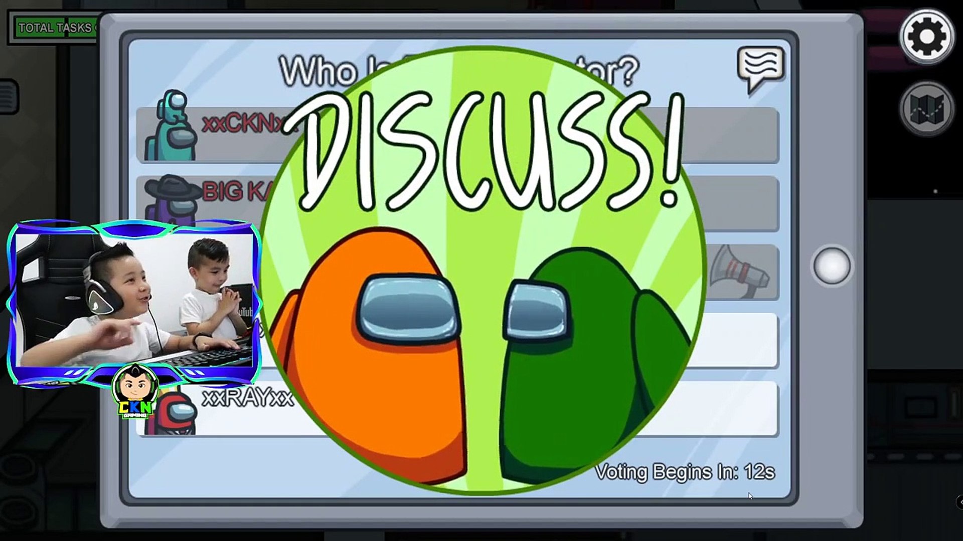 ⁣Cheating In Among Us !!!! Ckn Gaming