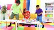 Jannie And Alex Pretend Play Make A Giant Colorful Slime | Fun Kids Video