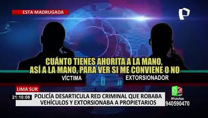 Comas: tras paciente seguimiento capturan a integrantes de la banda ‘Los ligeros del sur’