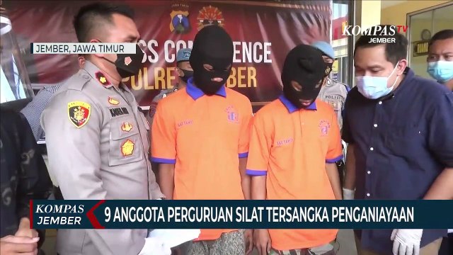 9 Anggota Perguruan Silat Tersangka Penganiayaan, 2 Ditahan dan 7 masih Buron