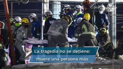 Colapso Línea 12 del Metro. Muere una persona más por desplome; suman 26 fallecidos