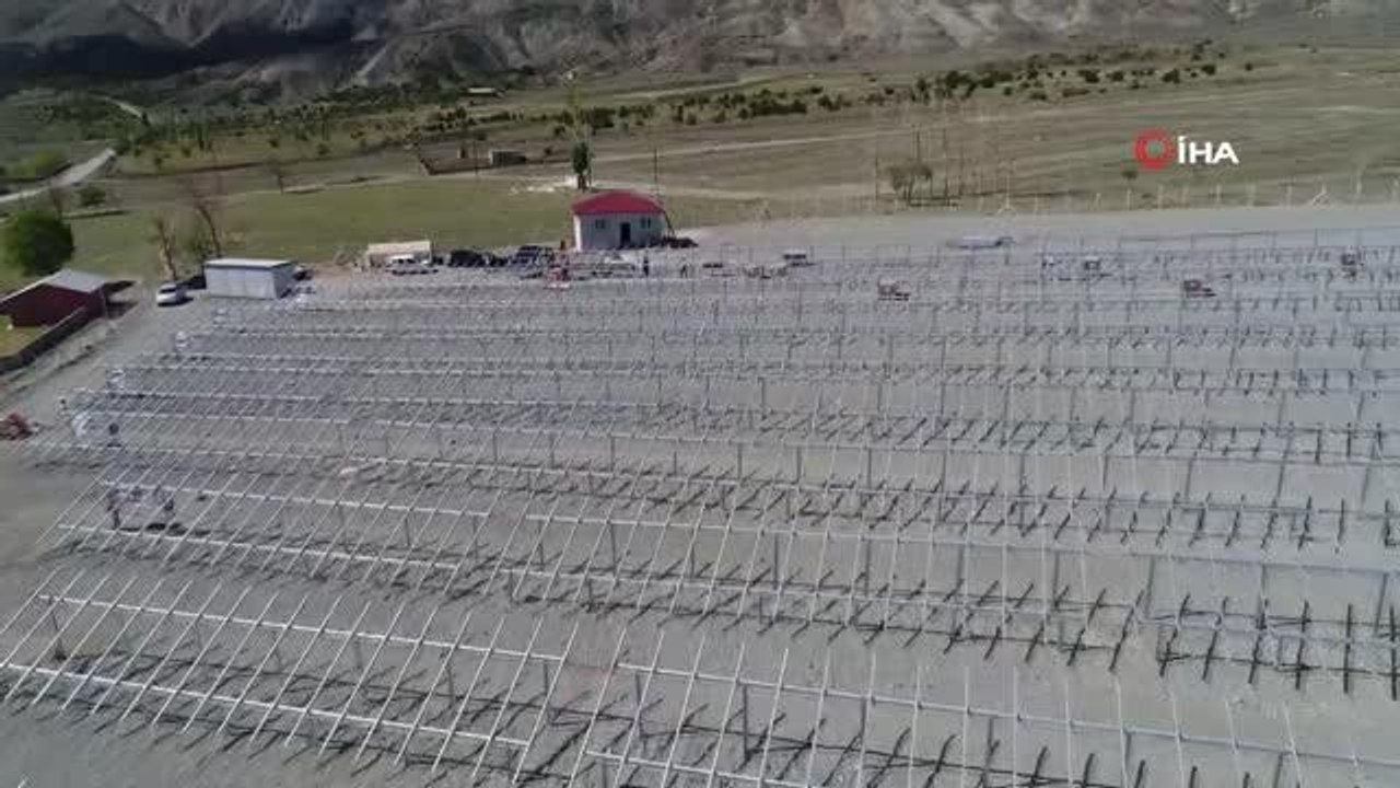 Erzincan'da 990 KW'lık GES için geri sayım başladı