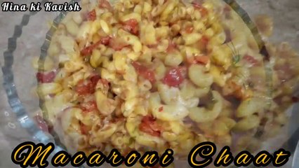 Masala Macaroni // Macaroni Chaat recipe