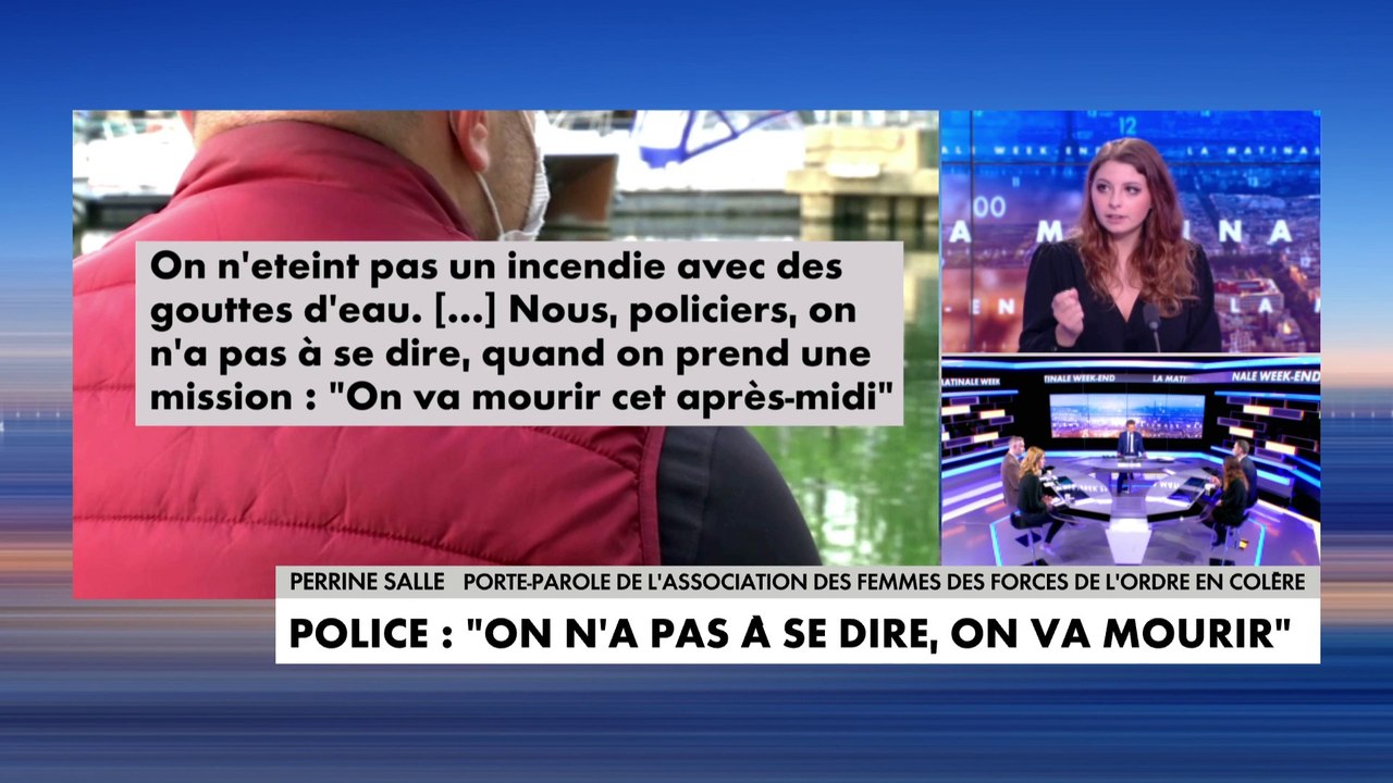 Perrine Sallé : «On ne se cache plus de cette haine anti-flics»