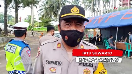 Sempat Adu Mulut, Pengendara Plat Merah Akhirnya Diputar Balikkan Petugas di Tasikmalaya