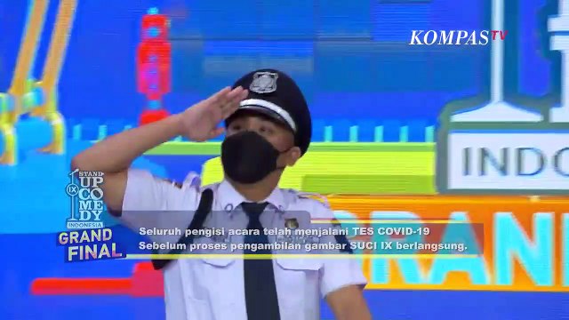 Rio Stand Up Pakai Seragam Satpam - GRAND FINAL SUCI IX [SEGMEN 5]