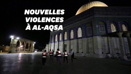 Download Video: À Jérusalem, plus de 180 blessés dans des heurts entre Palestiniens et policiers israéliens