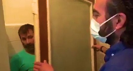 Baskında ilginç saklanma yöntemi