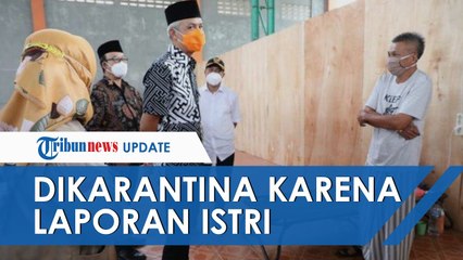 Tinjau Lokasi Karantina, Ganjar Pranowo Tertawa Dengar Cerita Pemudik Pasarah Dilaporkan Istri
