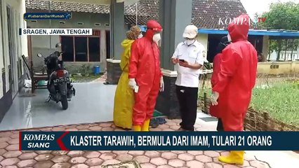 Klaster Tarawih, 21 Orang Tertular Covid-19 dari Imam Masjid