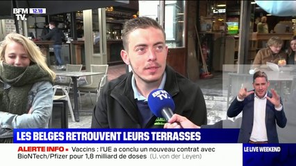 Covid-19: les Belges rouvrent leurs terrasses