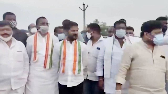 Revanth Reddy Inspects Devaryamjal Lands భూఆక్ర‌మ‌ణలపై నిజనిర్దారణ కమిటీ || Oneindia Telugu