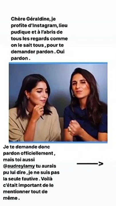 Leïla Bekhti demande pardon à Géraldine Nakache : une ancienne galère de tapis rouge en cause