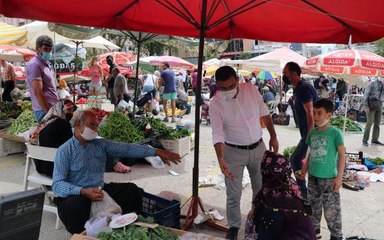 Antalya pazarlarında alışveriş hareketliliği (2)