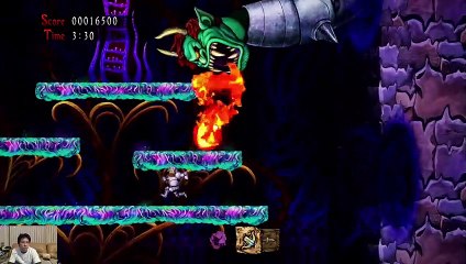 (SWITCH) Ghost 'N Goblin's Resurrection - 16 - 2nd Round - Stage 5 Hell Hole Hunting Loop 1 - Legend pt2