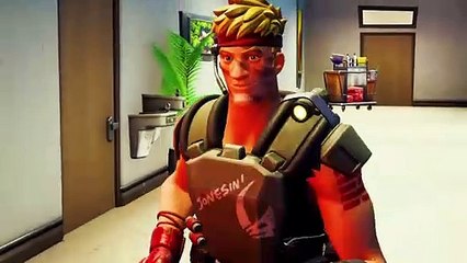 Scrapknight Jules Vs. Midas Rex! (A Fortnite Short Film)
