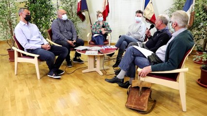 Emission pour la présentation du livre d'histoire sur la Deuxième Guerre Mondiale à Loon-Plage