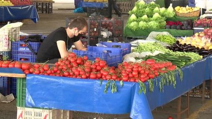 ALICI OLMADIĞI İÇİN ÇÖPE DÖKÜLEN SALATALIK 8 LİRAYA SATILIYOR