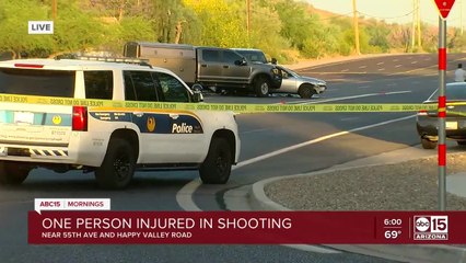 Man critical after police shooting in north Phoenix