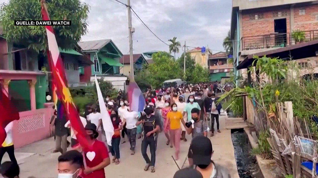 Widerstand in Myanmar hält an - Einreiseverbot für ASEAN-Gesandten