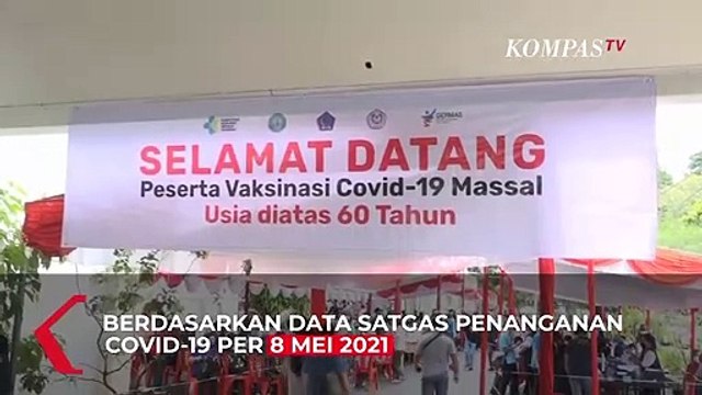 Update Corona Indonesia 8 Mei 2021: 1.709.762 Positif, 1.563.917 Sembuh, 46.842 Meninggal Dunia