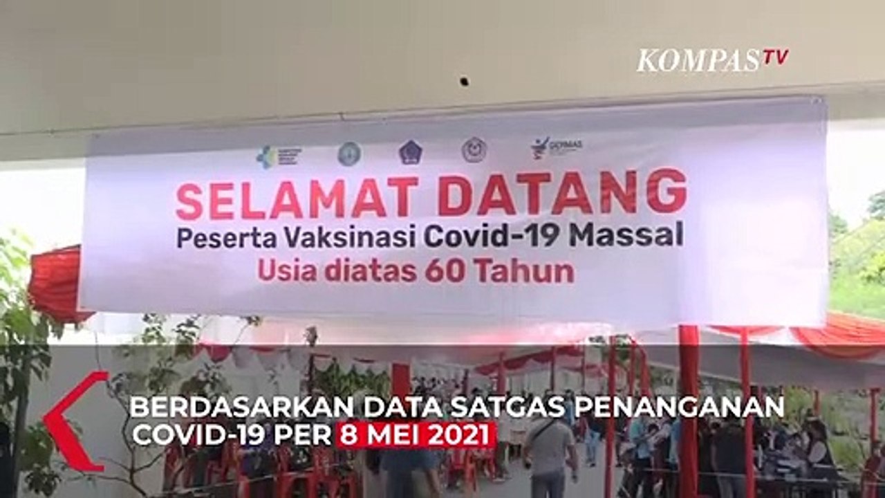 Update Corona Indonesia 8 Mei 2021: 1.709.762 Positif, 1.563.917 Sembuh, 46.842 Meninggal Dunia