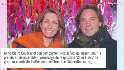 下载视频: Anne-Claire Coudray amoureuse de Nicolas Vix : les rares apparitions du couple