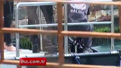 Karaköy’de denizde ceset şoku!